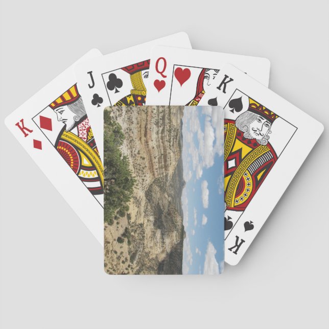 Zentrale Utah-Landschaft Spielkarten (Rückseite)