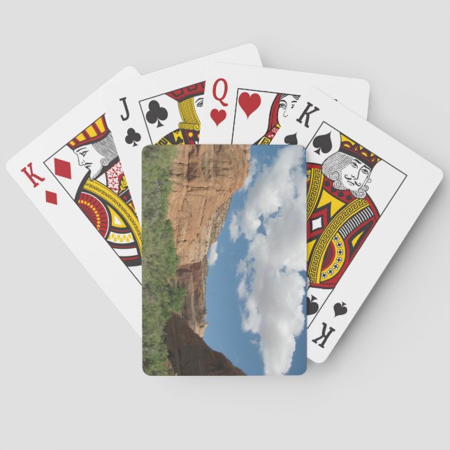 Zentrale Utah-Landschaft Spielkarten (Rückseite)