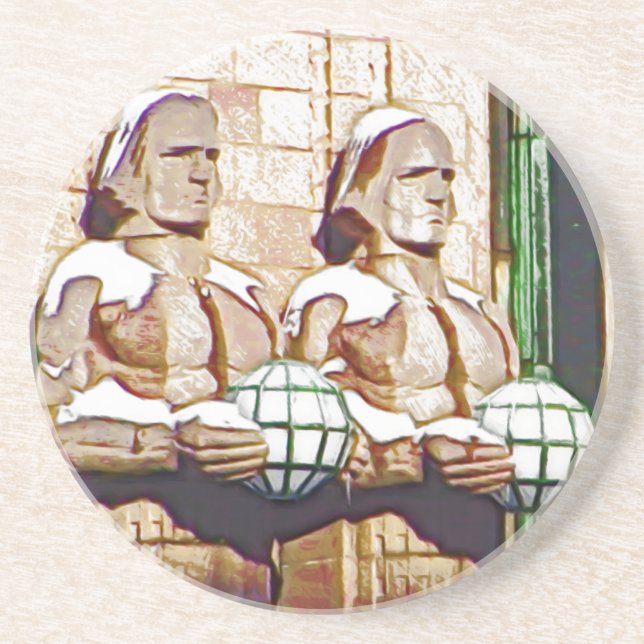 Zentraler Bahnhof Helsinkis Untersetzer (Vorne)