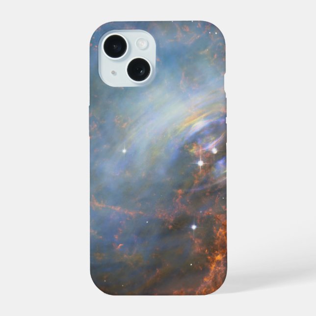 Zentraler Neutronenstern im Krabbennebel. iPhone 15 Hülle (Rückseite)