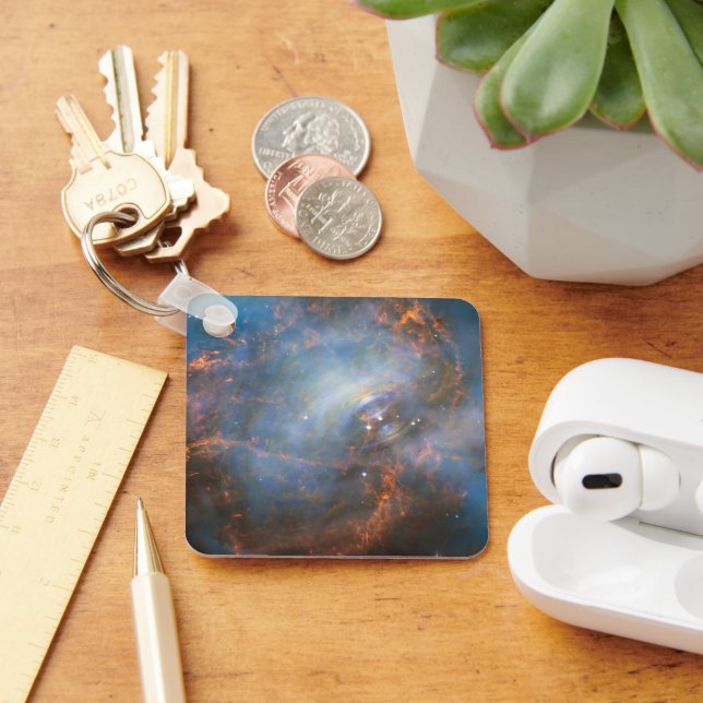 Zentraler Neutronenstern im Krabbennebel. Schlüsselanhänger (Schreibtisch)