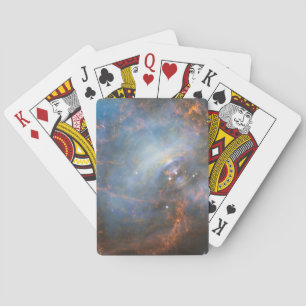Zentraler Neutronenstern im Krabbennebel. Spielkarten