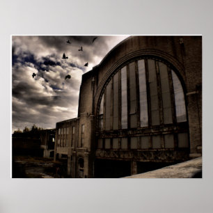 Zentraler Terminal Poster