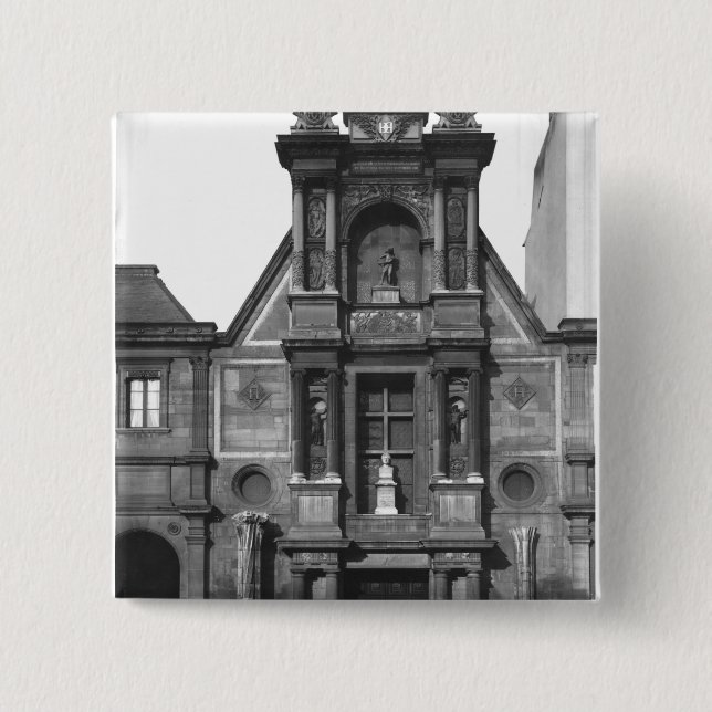 Zentrales Teil des Hauptfa�ade Button (Vorderseite)