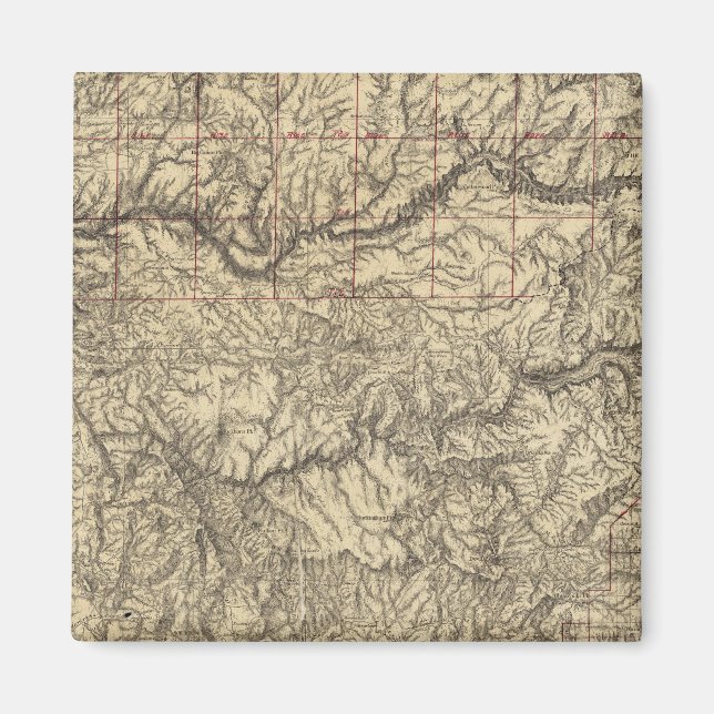 Zentralkalifornien Magnet (Vorne)