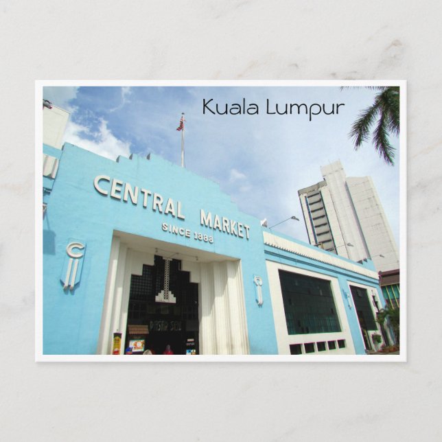 Zentralmarkt kl postkarte (Vorderseite)