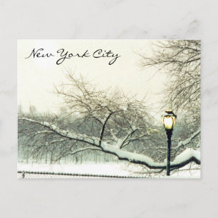 Zentralpark nybaum postkarte