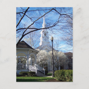 Zentralplatz, Keene, NH 1 Postkarte