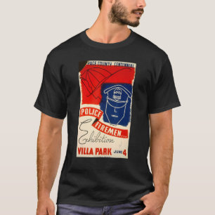 Zentralpolizeifeuerwehr Ausstellung Retro Vintag T-Shirt