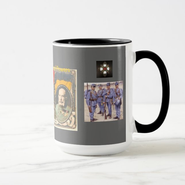 ZentralPower des Weltkrieg-1 Tasse (Rechts)