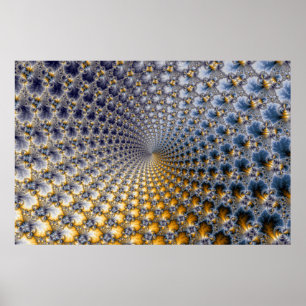 Zentrifraktality - Fractal Art Poster