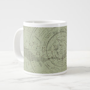 Zentrum der Karte des südlichen Luftraums Jumbo-Tasse