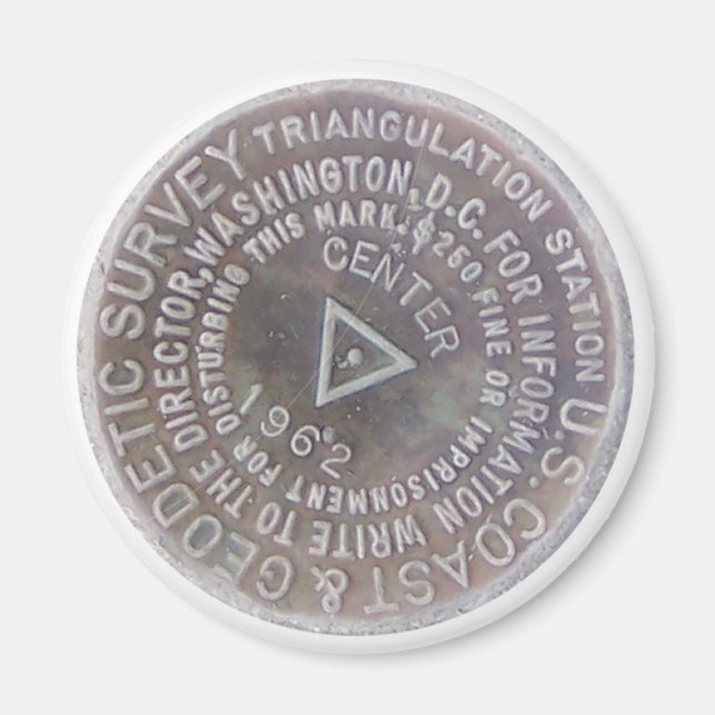 Zentrum der Nation Magnet (Vorne)