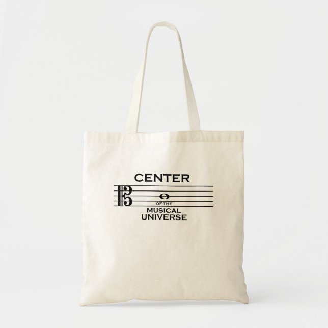 Zentrum des musikalischen Universums Alto Clef Des Tragetasche (Vorne)