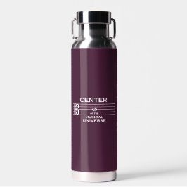 Zentrum des musikalischen Universums Alto Clef Plu Trinkflasche