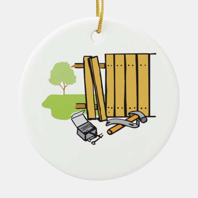 ZENTRUM KERAMIKORNAMENT (Vorne)