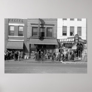 Zentrum Omaha Hobo: 1938 Poster