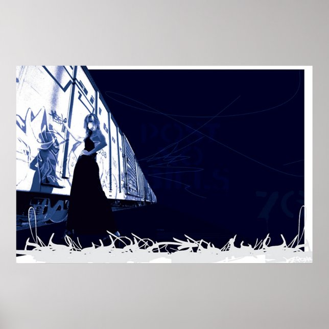 Zentrum von LA Poster (Vorne)