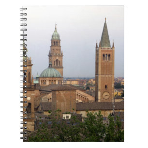 Zentrum von Parma; Battistero Kirche Notizblock