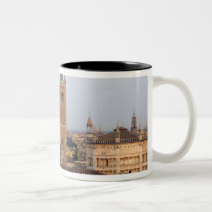 Zentrum von Parma; Battistero Kirche Zweifarbige Tasse
