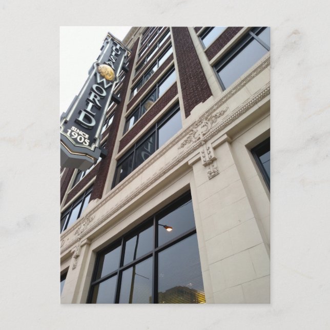 Zentrum von Tulsa Oklahoma Postkarte (Vorderseite)