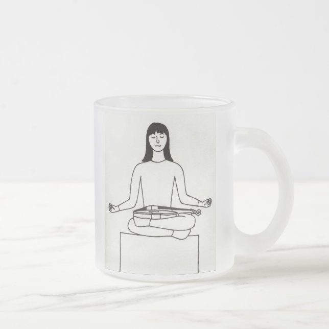 Zenviolist-Tasse Mattglastasse (Rechts)