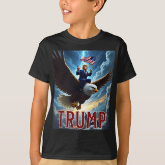 Zenzo's Atomare Politische Designs Präsident Trump T-Shirt
