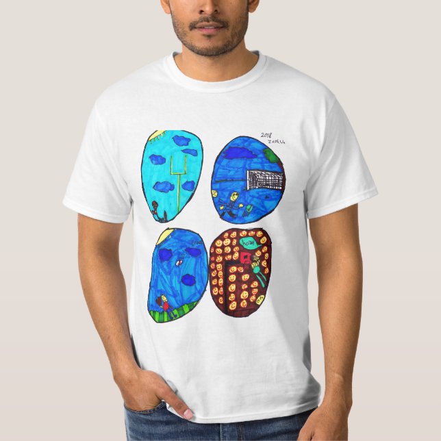 Zepherence Rivards Sport-Show-down T-Shirt (Vorderseite)