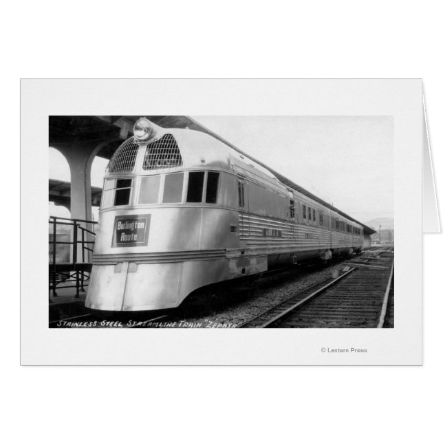 ZepherStainless Steel Streamated Train (Vorderseite (Horizontal))