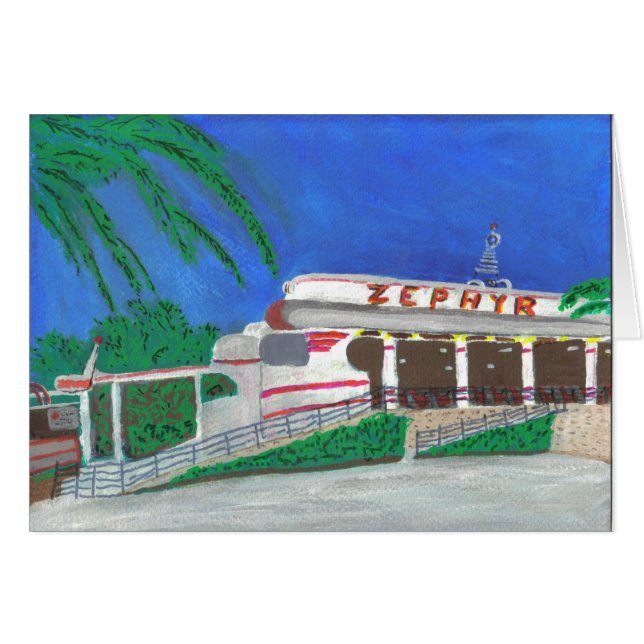 Zephyr Roller Untersetzer am Strand (Vorderseite (Horizontal))