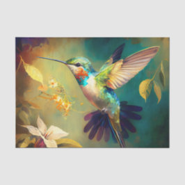 ZEPHYR schönes Kolibri-Decoupage-Papier Seidenpapier