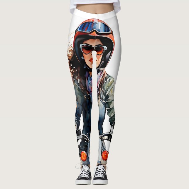 "Zephyra" "Vento Dolce" - Sweet Wind Leggings (Vorderseite)