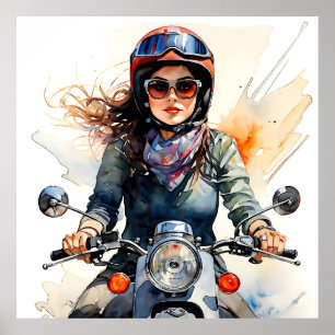 "Zephyra" "Vento Dolce" - Sweet Wind Poster