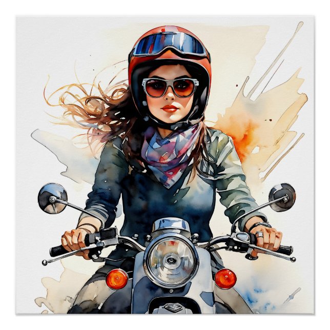 "Zephyra" "Vento Dolce" - Sweet Wind Poster (Vorderseite)