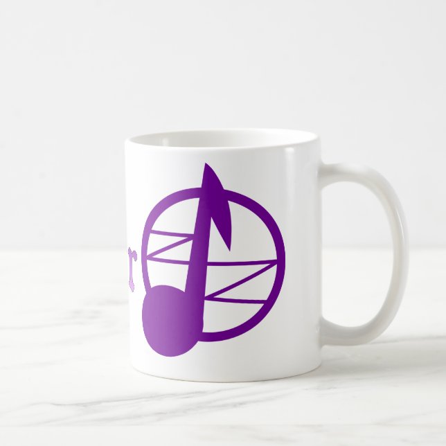 Zephyrlogo-Tasse Kaffeetasse (Rechts)