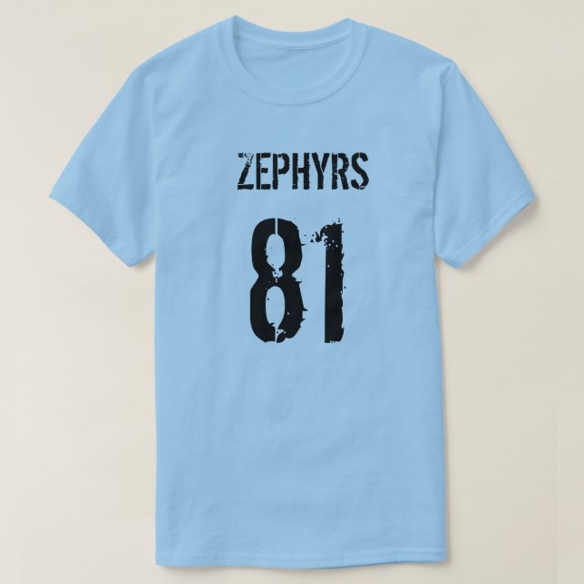 "Zephyrs 81" T - Shirt (Design vorne)