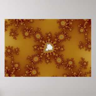 Zeppelin - Fraktal Art Poster