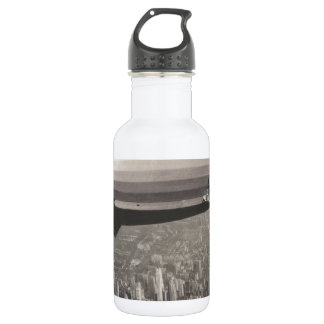Zeppelin in New York City Trinkflasche