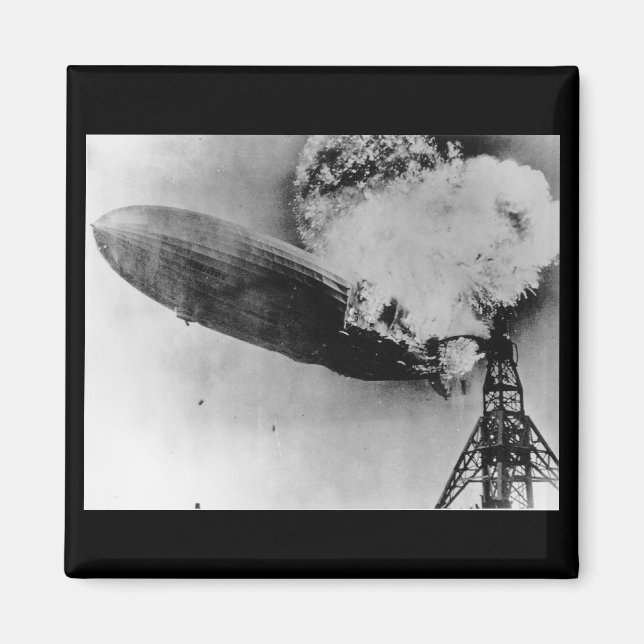 Zeppelin LZ 129 Hindenburg Magnet (Vorne)