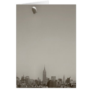Zeppelin Over Manhattan, New York City