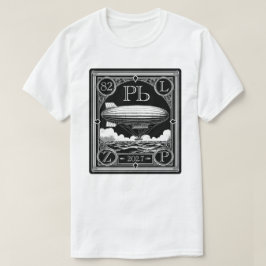 Zeppelin Plomb Tableau Périodique T-shirt Rock