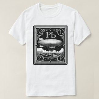 Zeppelin Plomb Tableau Périodique T-shirt Rock