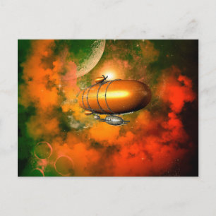 Zeppelin Postkarte