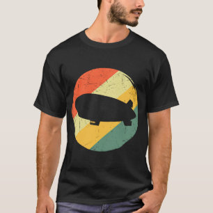 Zeppelin Retro Vintage Sonnenuntergang Luftschiff T-Shirt