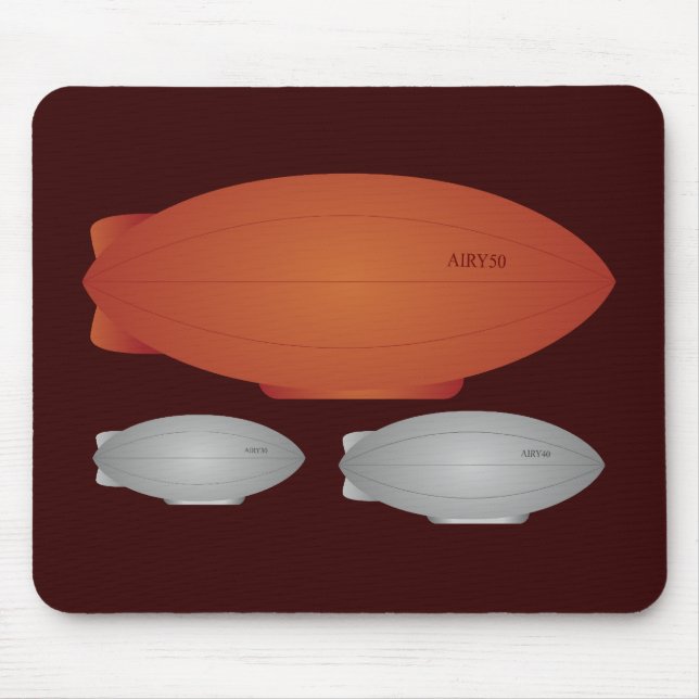 Zeppeline Mousepad (Vorne)