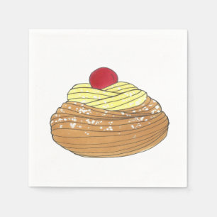ZEPPOLE Italienischer Teiggebäck Feinschmecker Serviette