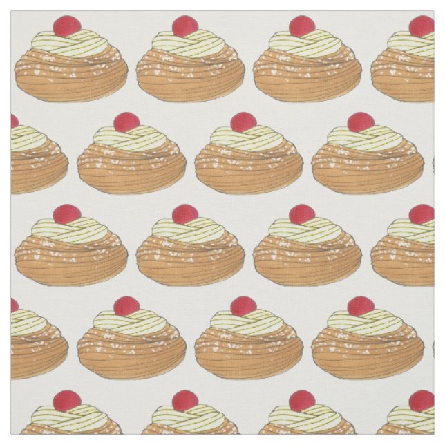 ZEPPOLE Italienischer Teiggebäck Feinschmecker Stoff (Muster)