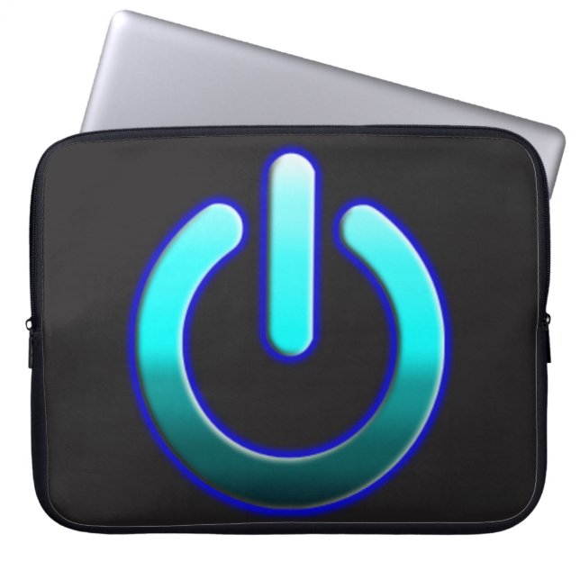 Zer0-Power Neopren-Laptop-Sieb Laptopschutzhülle (Vorderseite)