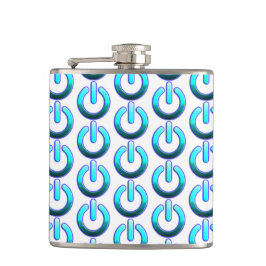 Zer0-Power Vinyl Wrapped Flask Flachmann