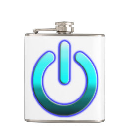 Zer0-Power Vinyl Wrapped Flask Flachmann